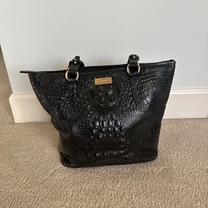 Brahmin Handbag black croc
